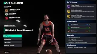 BEST SCORING BUILD ON NBA 2K26 + HIGHLIGHTS | 30 BADGES | UNSTOPPABLE POINT FORWARD