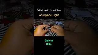 Best Wireless & Waterproof Aircraft Strobe Light For Bike, Scooter & Car With 30 Modes & 7 Colors