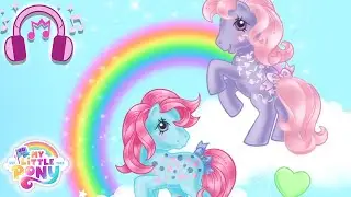 🎵 My Little Pony: 40 Years 🎉 | EDM Remix (Official Lyrics Video) Music MLP Song