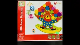 Little Bear balance Game || Wooden Toy ||