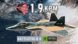 Новичок превращается в профессионала в этой ситуации! Игровой процесс Battlefield 6 Fighter Jet
