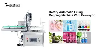 How To Use Automatic Rotary Liquid Peristaltic Pump Filling and Capping Machine With Conveyor