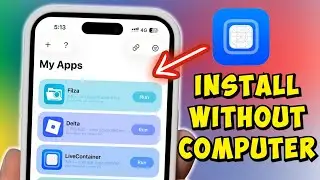 How to Install LiveContainer No Computer | Install IPA Files Using LiveContainer