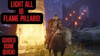 Elden Ring- All 10 Flame Pillar Locations From Nokron to Siofra River Complete Guide!