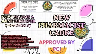 PHARMACIST बन सकते हैं Director! 😲 | PCI New Recruitment & Promotion Regulations 2025 | Full Details