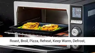 Calphalon Performance Air Fry Convection Oven, Countertop Toaster Oven, Dark Stainless Steel