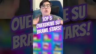 TOP 5 OVERDRIVE su BRAWL STARS! | SET. 2025 #brawlstars #foryou #fyp #viral #gaming #top #overdrive