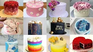 Easy Buttercream Cake Designs| Simple Buttercream Cake Ideas | Cake Design 2025| Cakes Factory|
