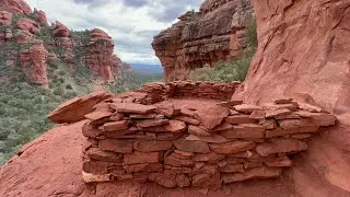 Ancient Sinagua ruin near Sedona, Arizona