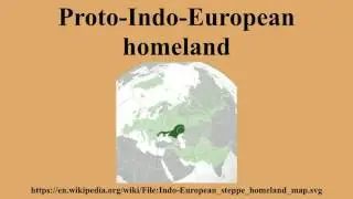 Proto-Indo-European homeland