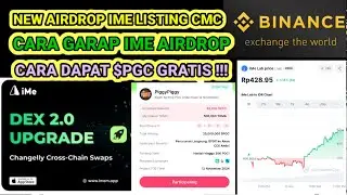 Segera Sikat Airdrop Ime Labs Belum Banyak Yg Garap | Staking Tomato Get $PGC tgl 12 Listing !!!!