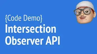 {code demo} Intersection Observer API   | JSer - React Lover