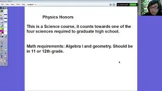 Physics Honors