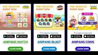PRE-REGISTER EVENT NOW+ANIPANG CLUB AIRDROP EVENT