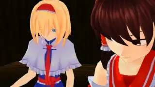 『真・雀鬼』の名シーンを東方キャラで再現 VSアリスLong ver  【MMD】