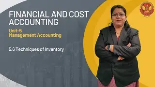 5.6 Techniques of Inventory | CB-604 |