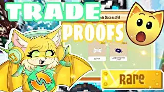 LAST TRADE PROOFS OF 2022! //ANIMAL JAM//TRADE//FAMILY4ME