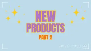 New products, part 2! #budget