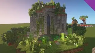 Minecraft: Hidden Waterfall Entrance Tutorial