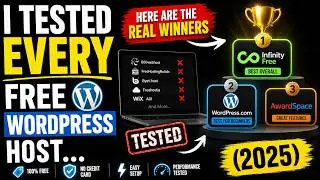 Я протестировал ВСЕ бесплатные хостинги WordPress&hellip; Вот настоящие победители (2025)
