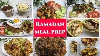 Ramadan Freezer Meal Prep || Meal Prep Ideas