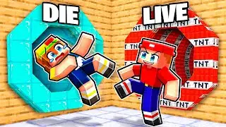Will Johnny CHOOSE The WRONG SLIDE in Minecraft?