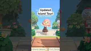 full tour of my NO cheats island after 5 MONTHS! 😏 #acnh