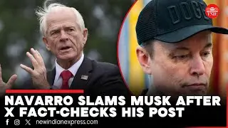 Peter Navarro slams Elon Musk after X fact-checks his post on India-Russia oil row