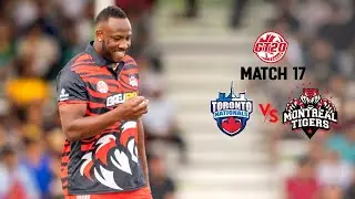 GT20 Canada Season 3 | Match - 17 Highlights | Toronto Nationals vs&nbsp;Montreal Tigers