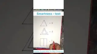 Can You Solve This ❓ #smartnessstricks #smartnestest #shorts #ytshorts #youtube