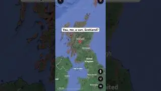 is #scotland the most beautiful country for a #van road trip? 🥹✨ #shorts #vanlife