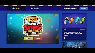 Maintenance Break || Brawl Stars Live Stream #brawlstars #livestream #gaming