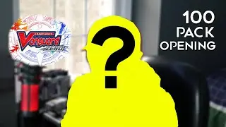 100 PACK OPENING (FACE REVEAL) | Cardfight Vanguard ZERO