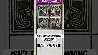 Stunning Zentangle Patterns | One Pattern a Day | Day 16 #zentangle #pattern #shorts