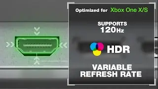 Pixio PX7 Prime | 1440p, 120Hz, HDR, Variable Refresh Rate with Xbox One X/S