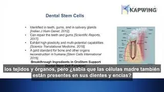 Presentaci&oacute;n de Orastem con subt&iacute;tulos en espa&ntilde;ol