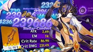 I built STELLAR DPS Cyno to try and 36 STAR the Spiral Abyss!