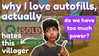 I don’t want power, I want surprises | player agency & mean villagers in acnh + animal crossing