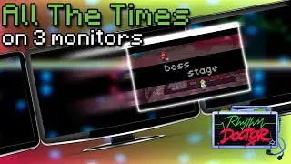 Rhythm Doctor 2-X Boss - All The Times (with 3 Monitors) [PERFECT]