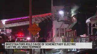 Investigators rule cause of Schenectady electric car fire as 'undetermined'