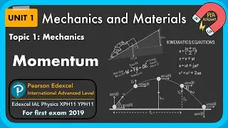 1.3 Momentum: Unit 1 mechanics and material: Edexcel IAL Physics