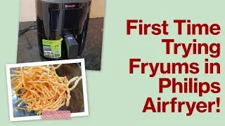 Tried #fryums in @Philips #airfryer for the first time!!!