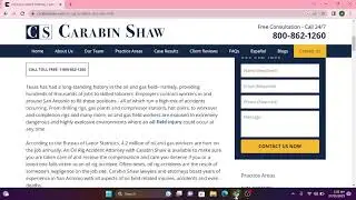 What is oil rig accident attorney  || Zainab Tech