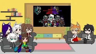 Реакция персонажей из аниме Сэнко и Сторисвап Чары и Азриэля На Last breath Sans (Часть 2) 