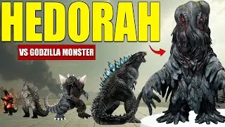 Hedorah VS Godzilla Monsters | 3D Monster Size Comparison 2025
