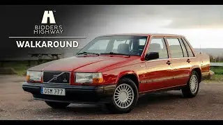 Original low mileage 1990 Volvo 740 GL