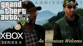 GTA 5 Xbox Series X - Mission #2 An American Welcome (10 Year Anniversary) - [Gold Medal]