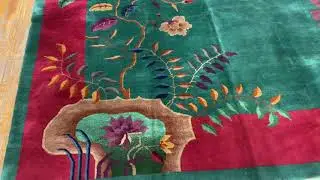 Chinese Art Deco Carpet #22999 -*