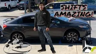 @hybridracing 9th gen Civic Si Cmc & Slave cylinder install + Test Drive