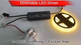DALI & Push-dim 2 in 1 dimmable LED driver power supply